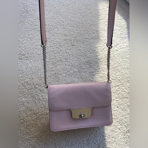 Pastel Pink Crossbody Handbag by Millie Pre Owned Great Condition - Picture 6 of 6